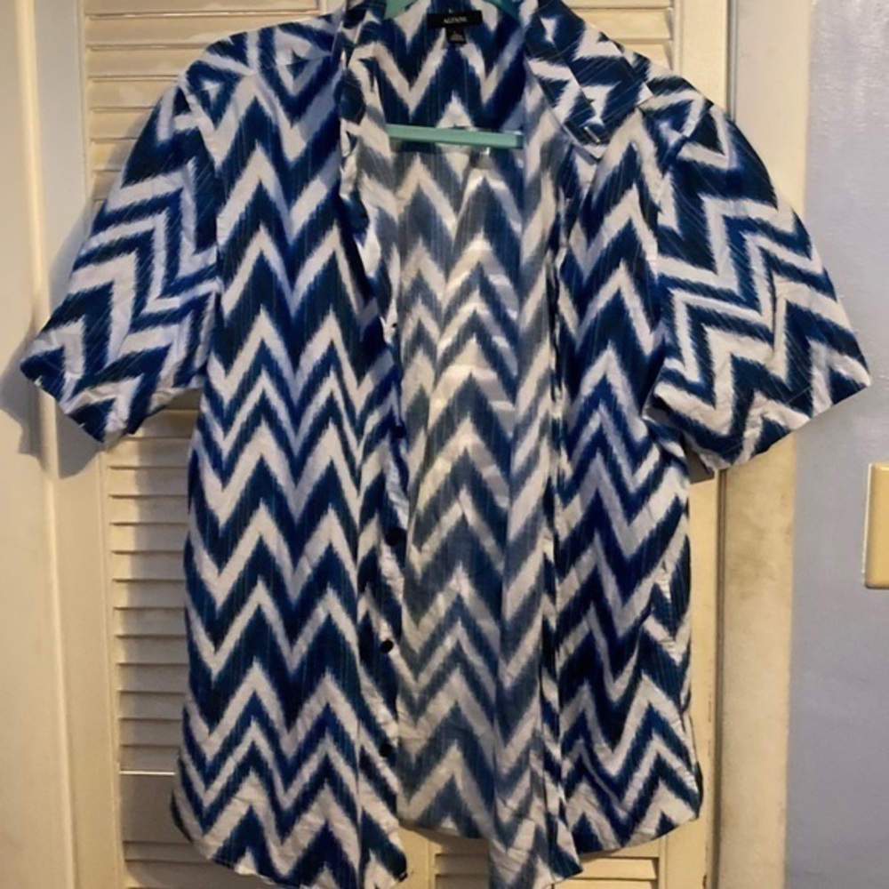 Alfani Chevron shirt